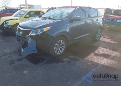 2014 Kia Sportage Lx z USA, uszkodzony, nr VIN KNDPBCAC7E7628784